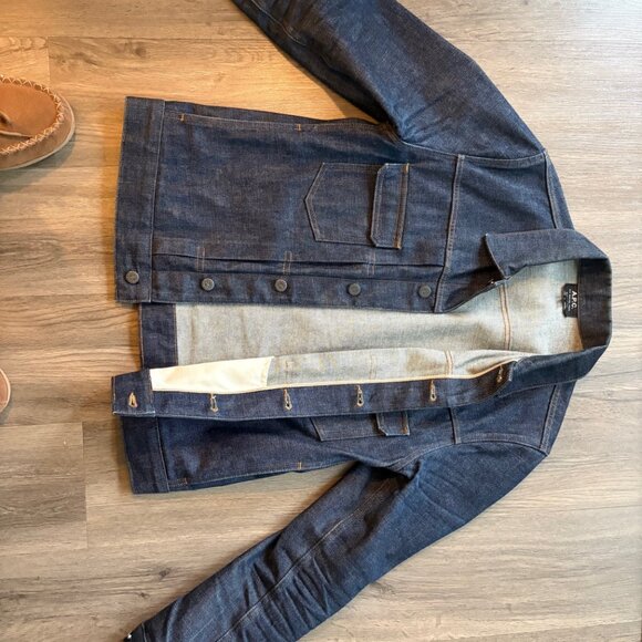 APC Selvedge Raw Denim Jacket "Jean Work Jacket" - Picture 2 of 3